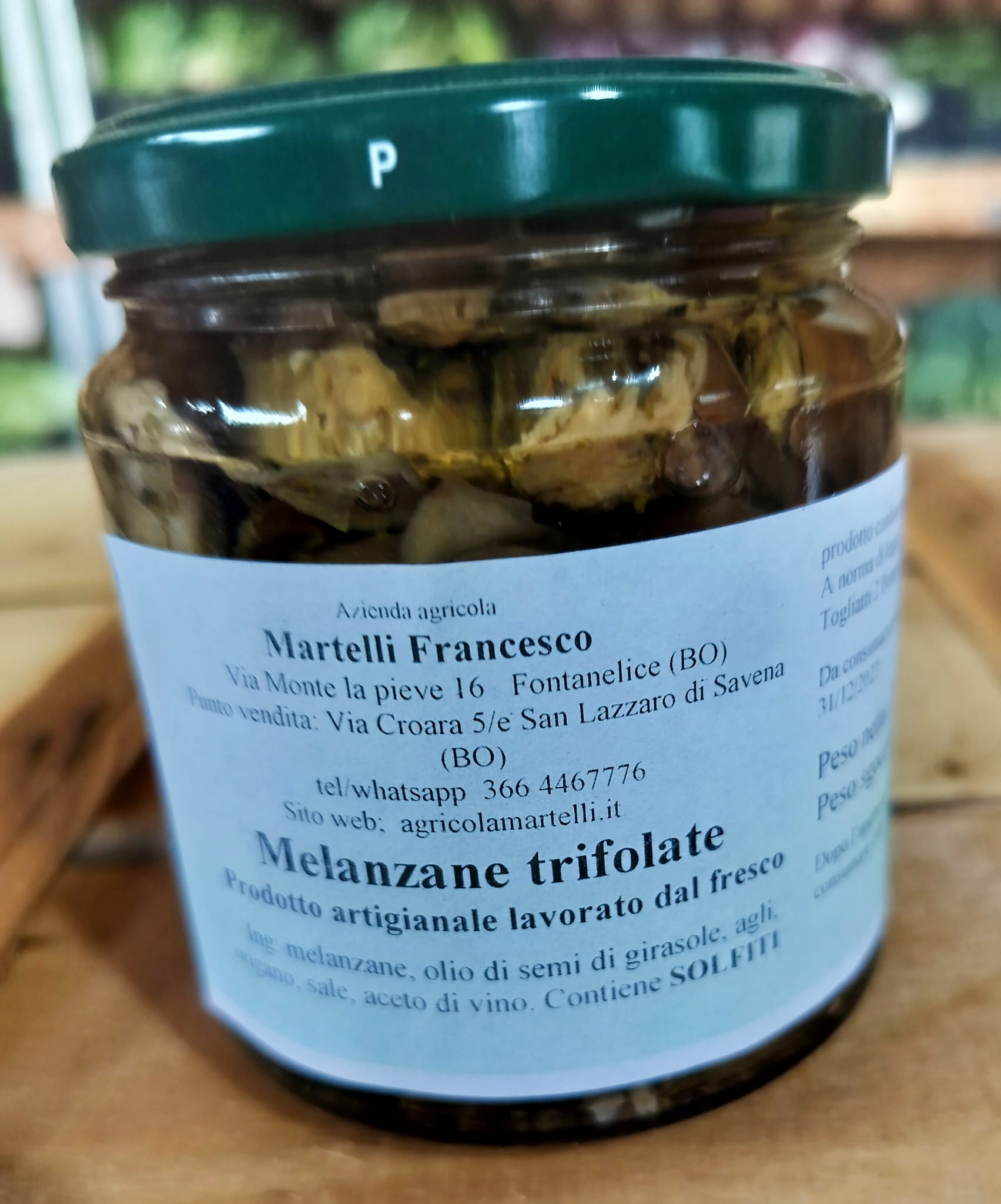 melanzane trifolate 275 g